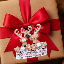 Reindeer Ornament (6 Names)