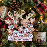 Reindeer Ornament (7 Names)