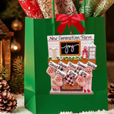 Stockings on Joy Mantel Ornament (8 Names)