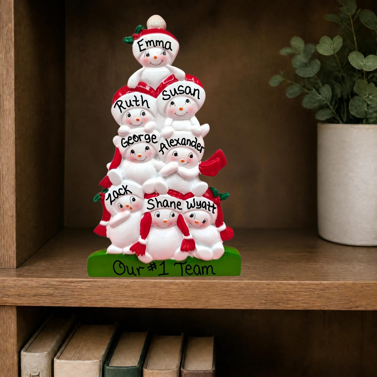 Snow Buddies Tabletop Decoration (8 Names)
