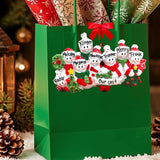Snowpeople Ornament (8 Names)