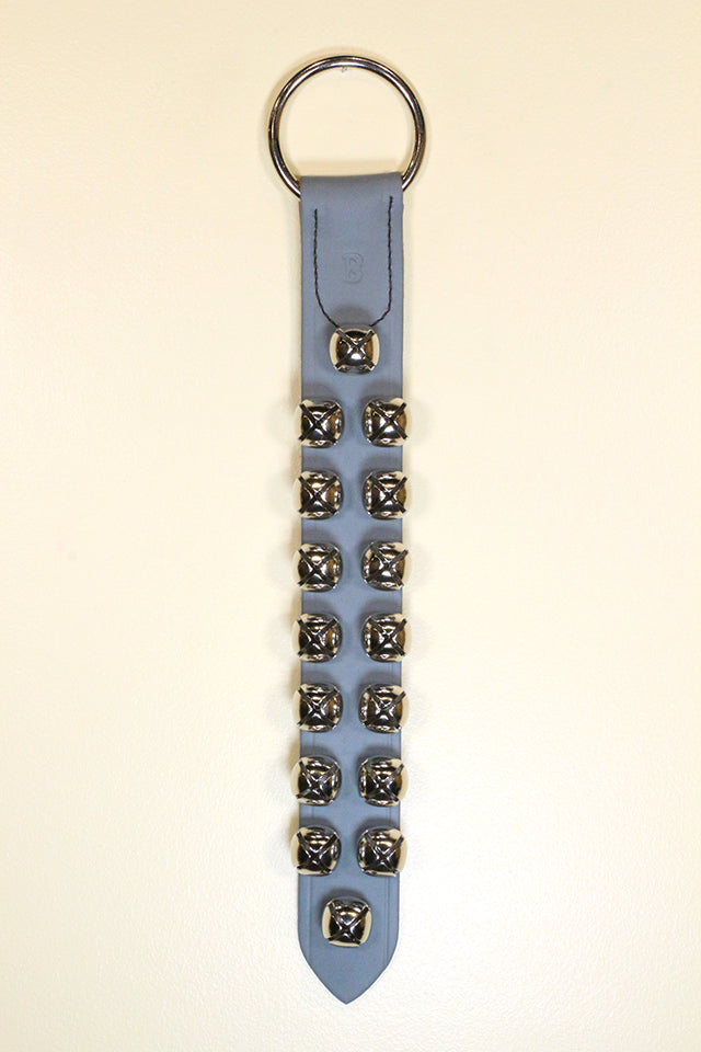 2 Rows of 16 Small Plated Bells on Doorhanger