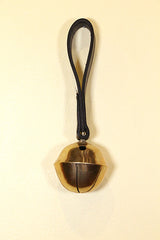 #3 Solid Brass RUMP Bell with Leather Handle