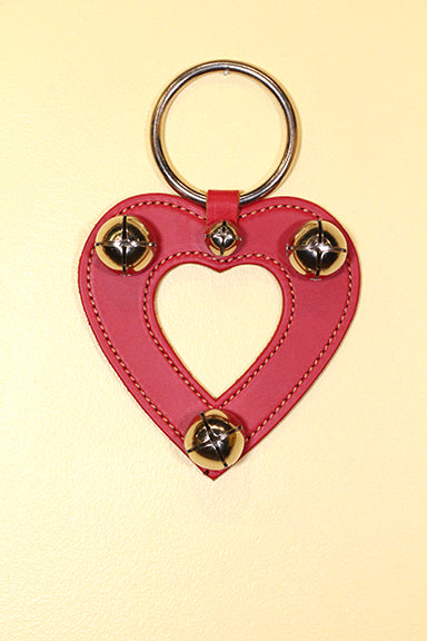 HEART - (Medium - Open) Doorhanger - Plated Bells