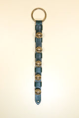 5 Solid Brass Raspberry Bells on 2-Ply Strap
