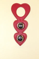 HEART - 3-Tiered Doorhanger - 2 Moyer Bells w/ Chrome Finish
