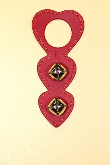 HEART - 3-Tiered Doorhanger - 2 Plated Bells