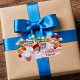 Snowball Fight Ornament (9 Names)