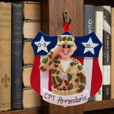Army Male Shield Ornament