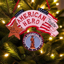 Army National Guard Ornament - American Hero