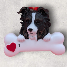Australian Sheepdog Bone Ornament