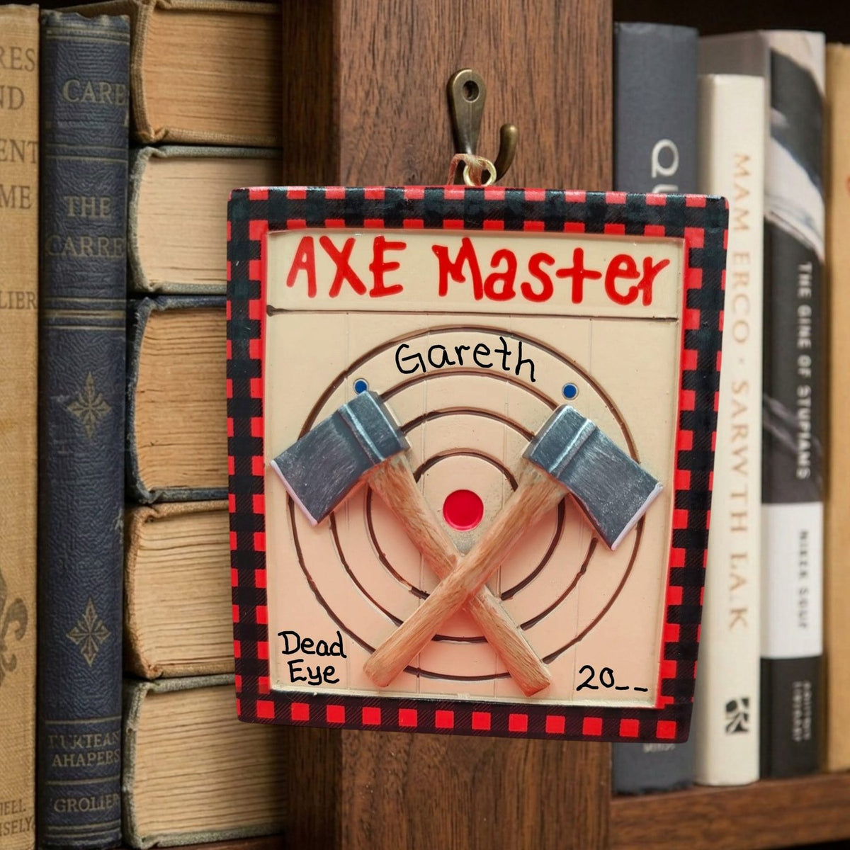 Axe Throwing Ornament