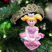 Ballet Princess Ornament - Blonde