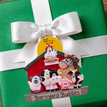 Animals in a Barn Ornament