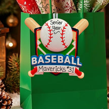 Baseball Ball & Bats Ornament