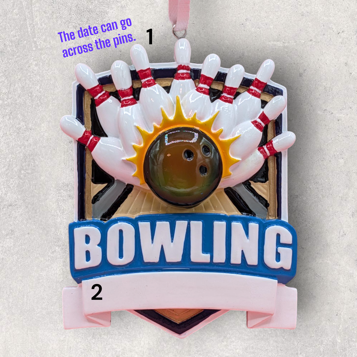 BOWLING Ornament