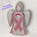 ANGEL Ornament - BREAST CANCER