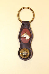 HORSE HEAD CHARM on 2-Color Doorhanger