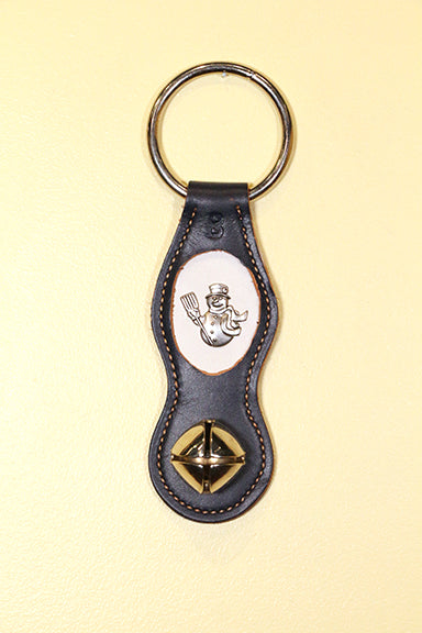 SNOWMAN CHARM on 2-Color Doorhanger