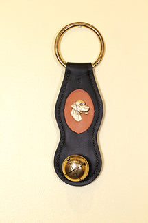 LABRADOR RETRIEVER HEAD CHARM on 2-Color Doorhanger