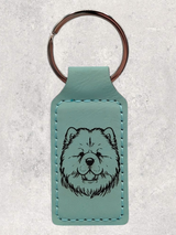 KEYCHAIN - CHOW - Leatherette - Personalizable