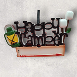 CAMPING Ornament with LANTERN / WORDS / MARSHMALLOWS