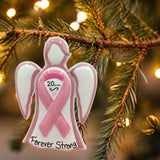 ANGEL Ornament - BREAST CANCER