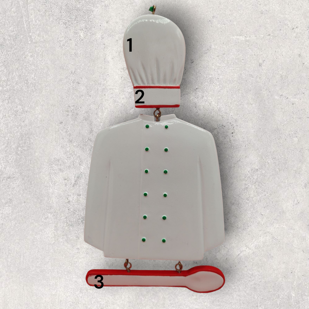 CHEF / BAKER / COOK'S ATTIRE Ornament