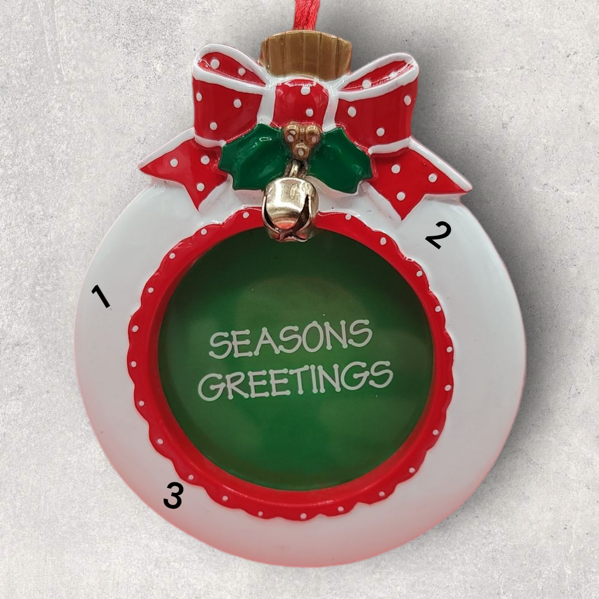 CHRISTMAS PHOTO FRAME Ornament