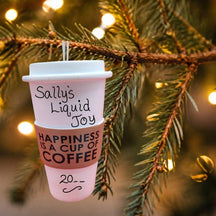 COFFEE CUP HAPPINESS Ornament