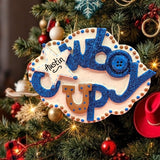 Cowboy Up Ornament