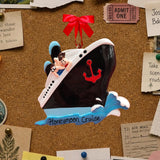 CRUISE SHIP Ornament - BLACK