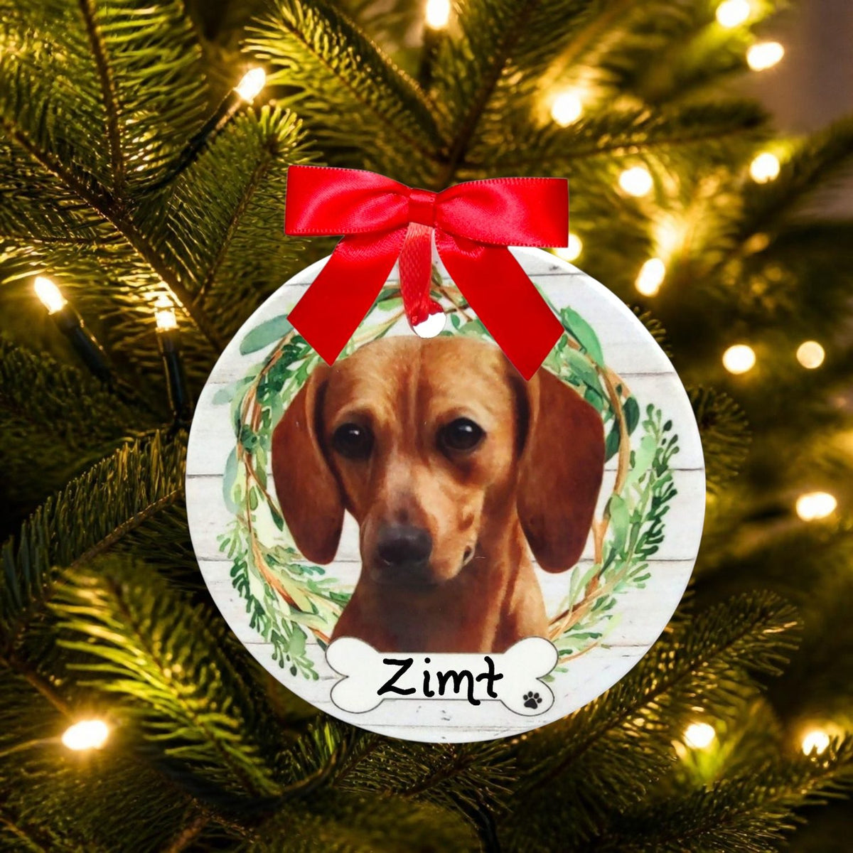 DOGS - DACHSHUND (RED) - Disc
