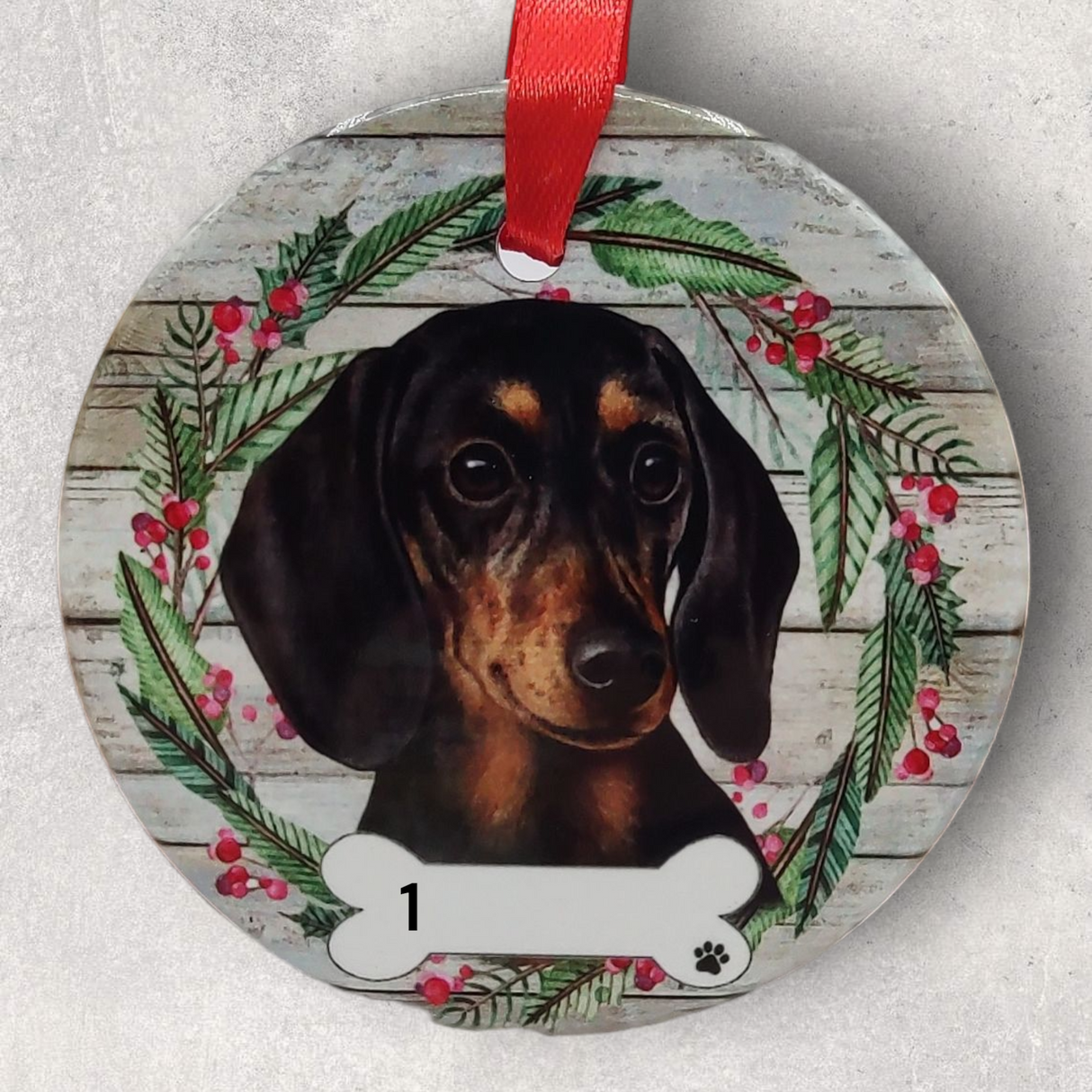 DOGS - DACHSHUND (BLACK) - Disc