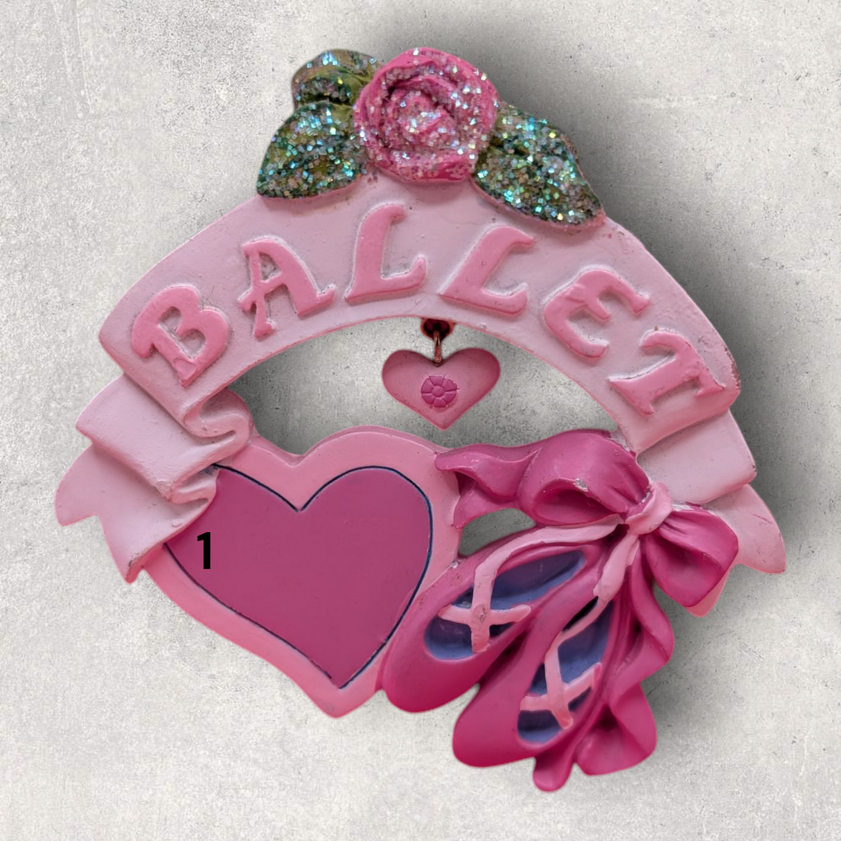 BALLET HEART Ornament
