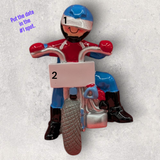 DIRT BIKE RIDER Onament