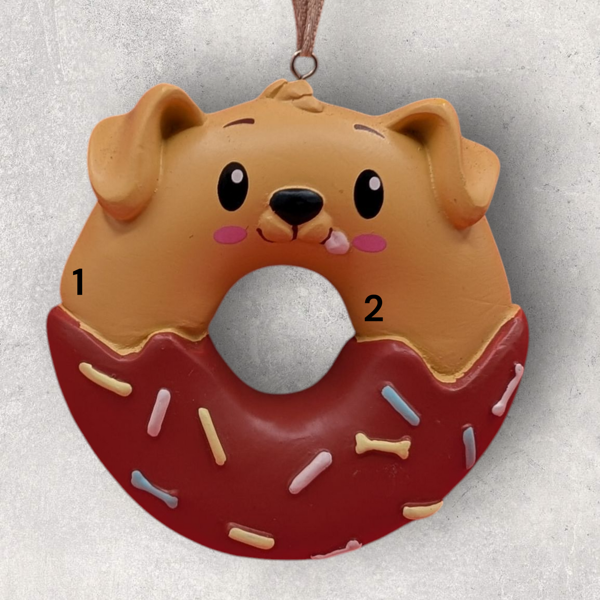 DOGGY CHEW TOY Ornament