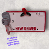 NEW DRIVER Ornament