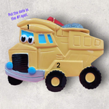 WHIMSICAL DUMP TRUCK Ornament