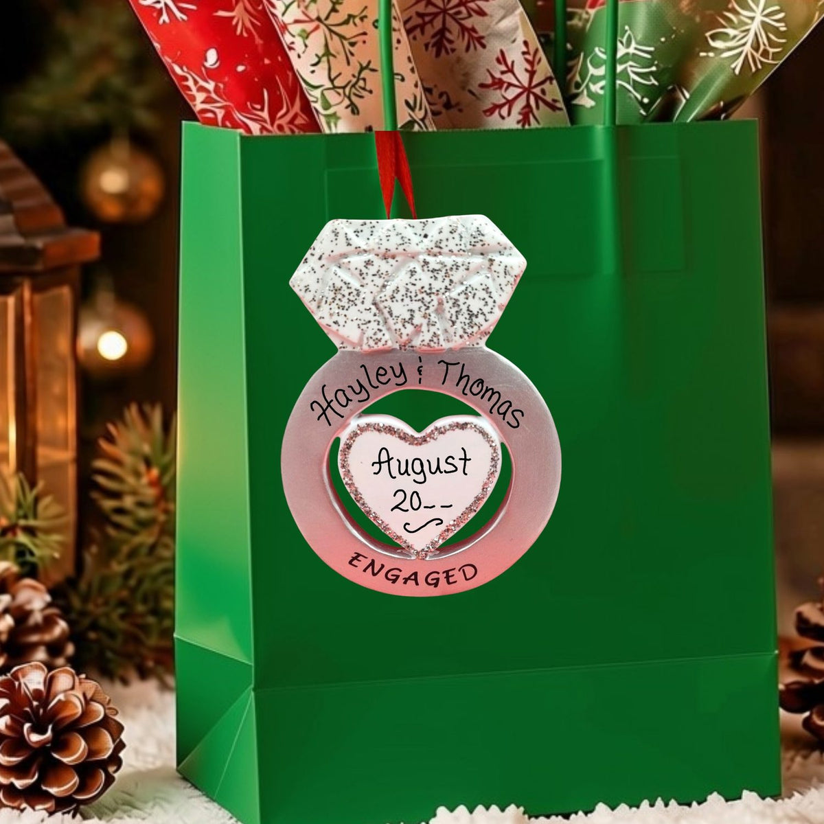 ENGAGEMENT RING Ornament