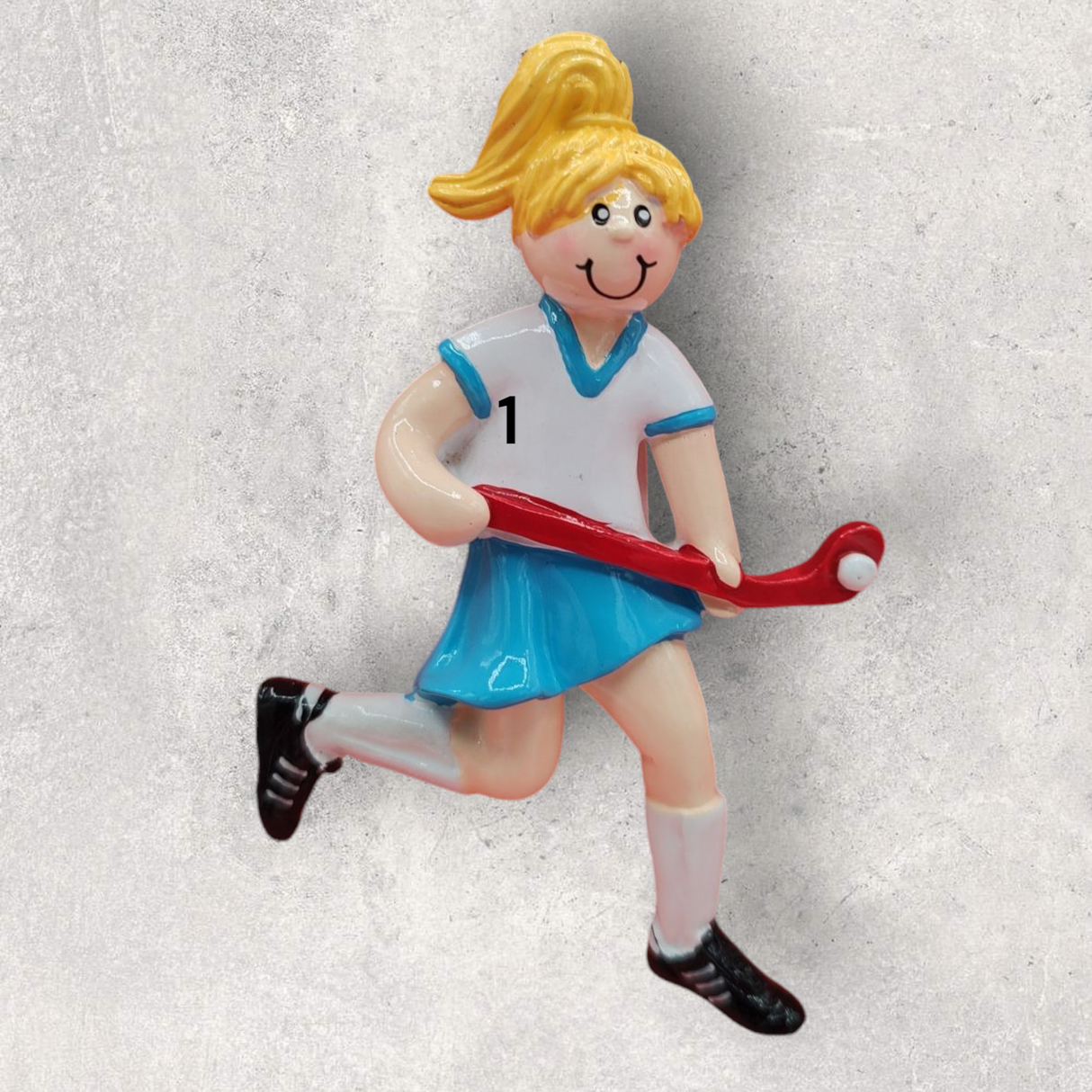 FIELD HOCKEY Ornament - BLONDE GIRL