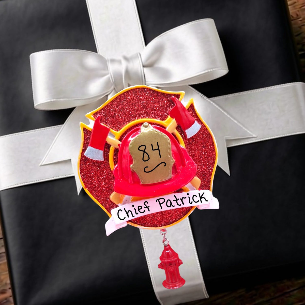 FIREFIGHTING Ornament - HAT & SHIELD