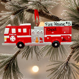 FIREFIGHTING Ornament - TRUCK