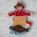 FISH TALES (It was THIS big!!) Ornament