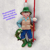 FISHING Ornament - GOT ALL THE GEAR!