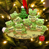 Frogs Ornament (6 Names)