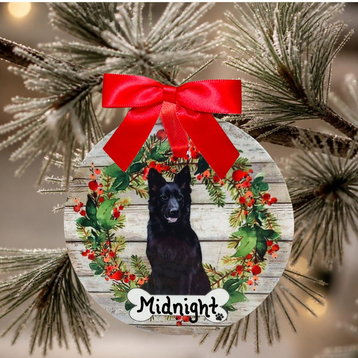 DOGS - GERMAN SHEPHERD - FULL BODY - (BLACK) - Disc