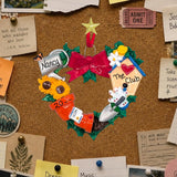 Gardening wreath ornament