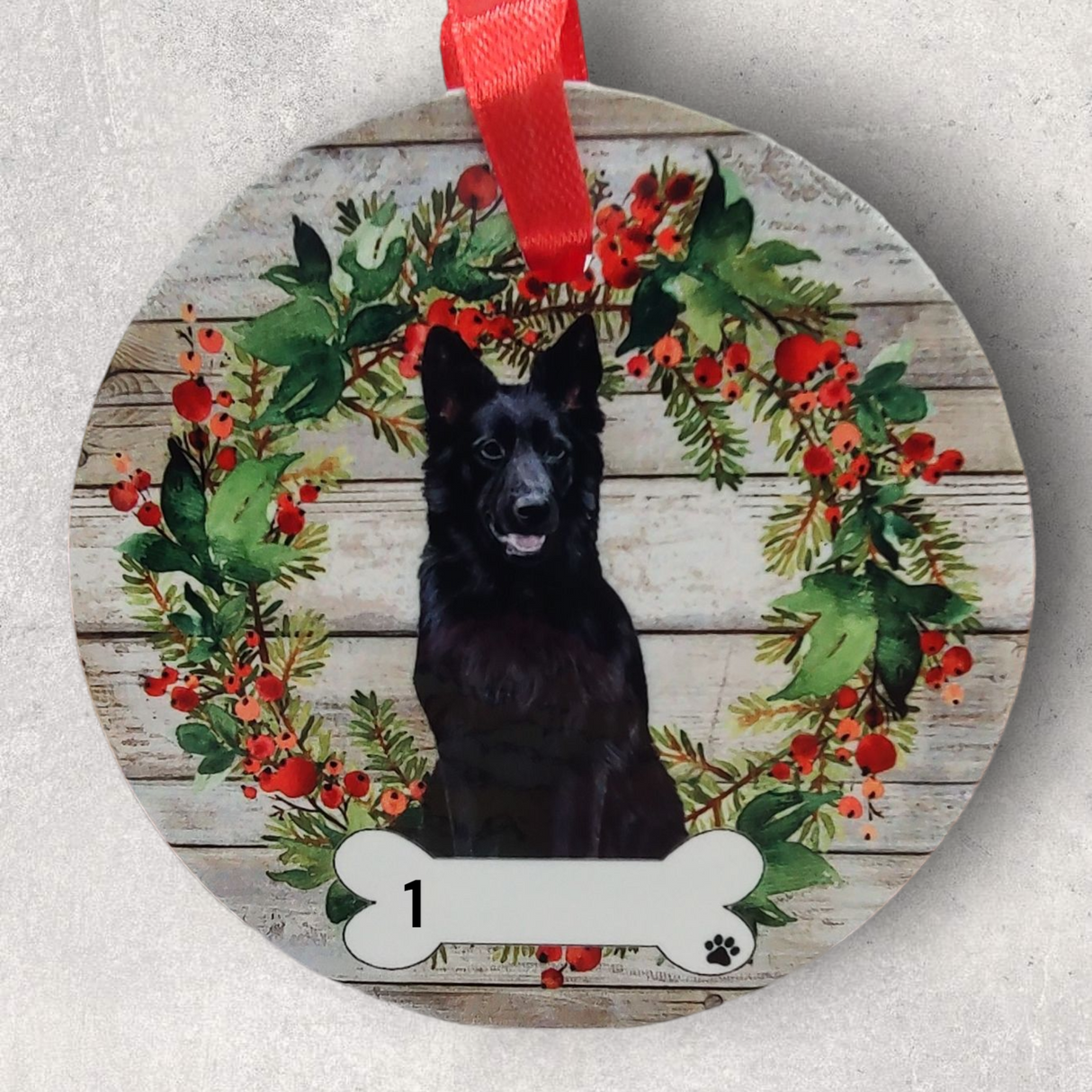 DOGS - GERMAN SHEPHERD - FULL BODY - (BLACK) - Disc