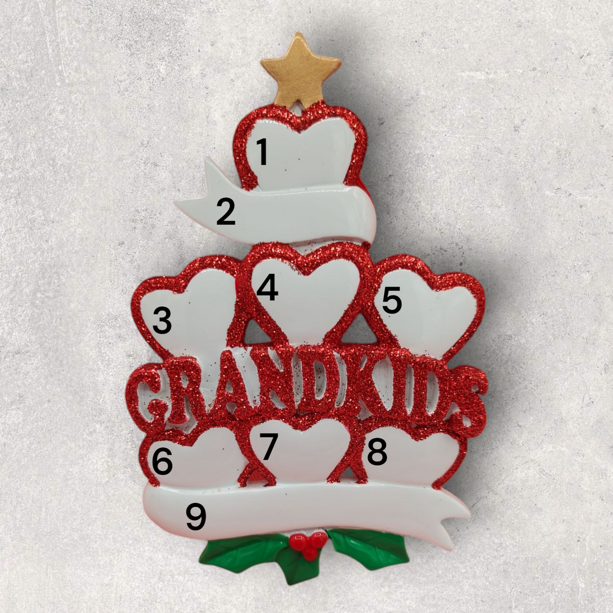 7 GRANDKIDS Ornament